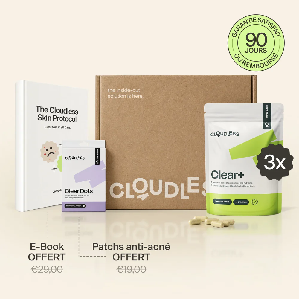 Cure de 3 mois Cloudless Clear+